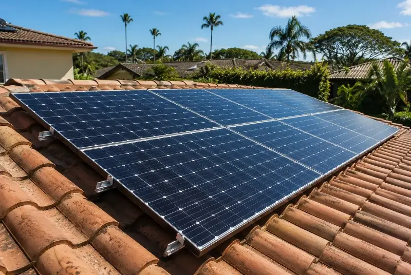 Installation de panneaux solaires à Josse